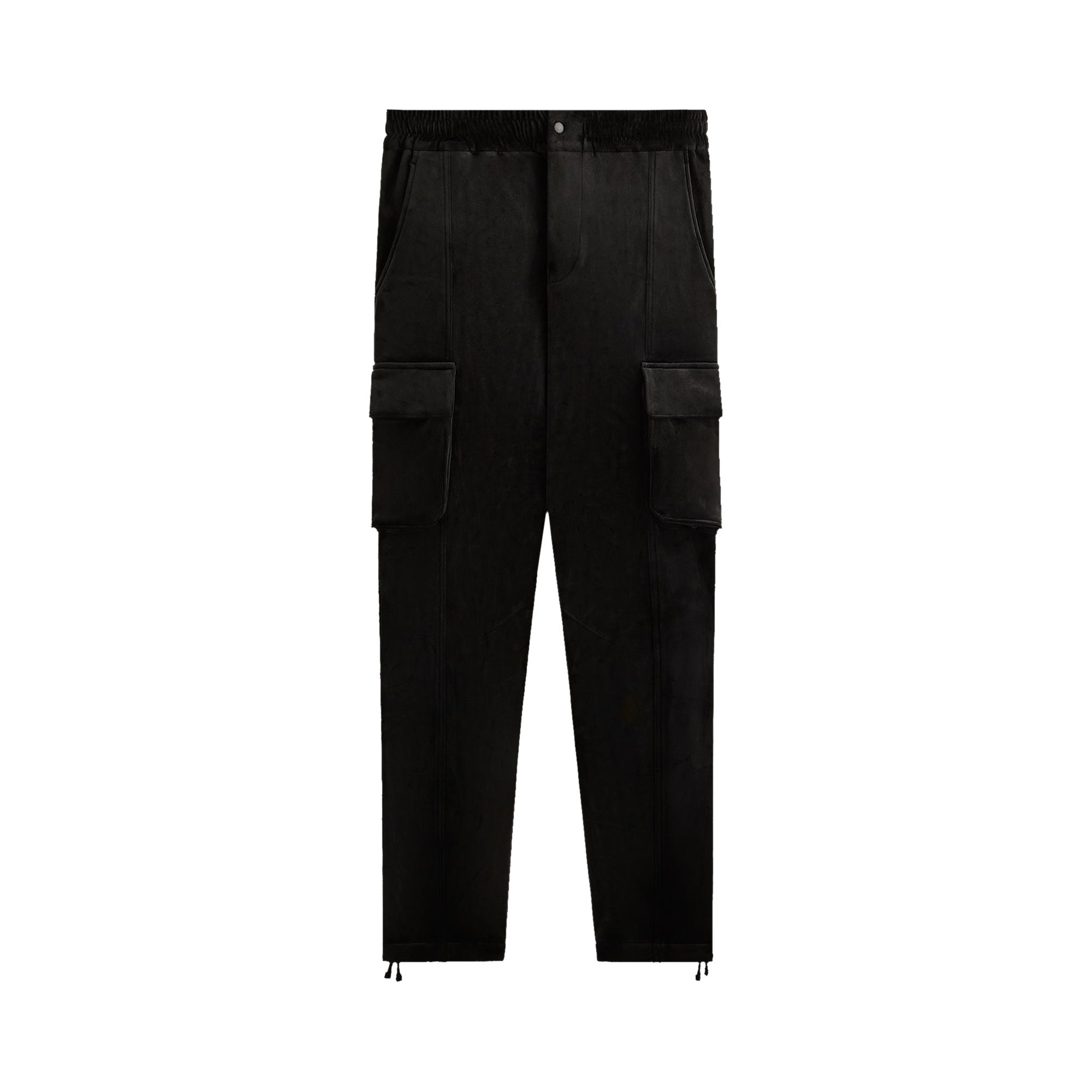 Pre-owned Kith X Bmw Bonded Velour Bristol Cargo Pant 'black' | Men's Size M