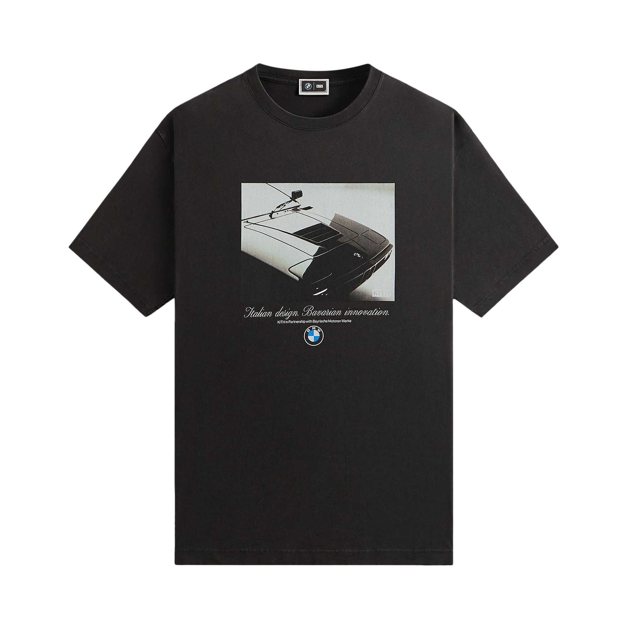 Pre-owned Kith X Bmw M1 Portrait Vintage Tee 'black' | Men's Size Xl