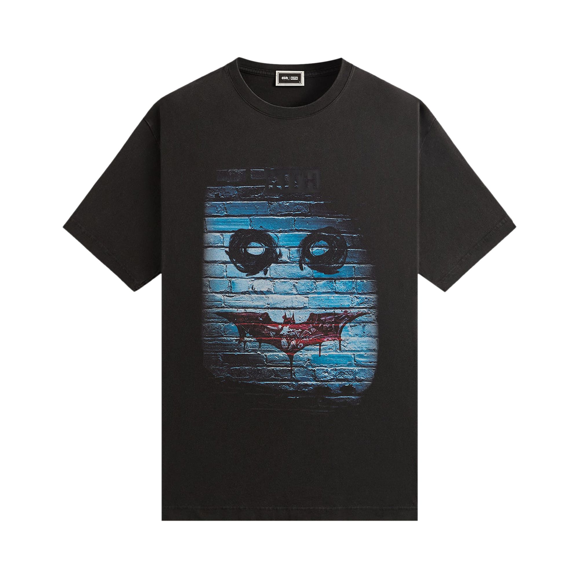 Pre-owned Kith X Batman Dark Knight Teaser Vintage Tee 'black' | Men's Size S