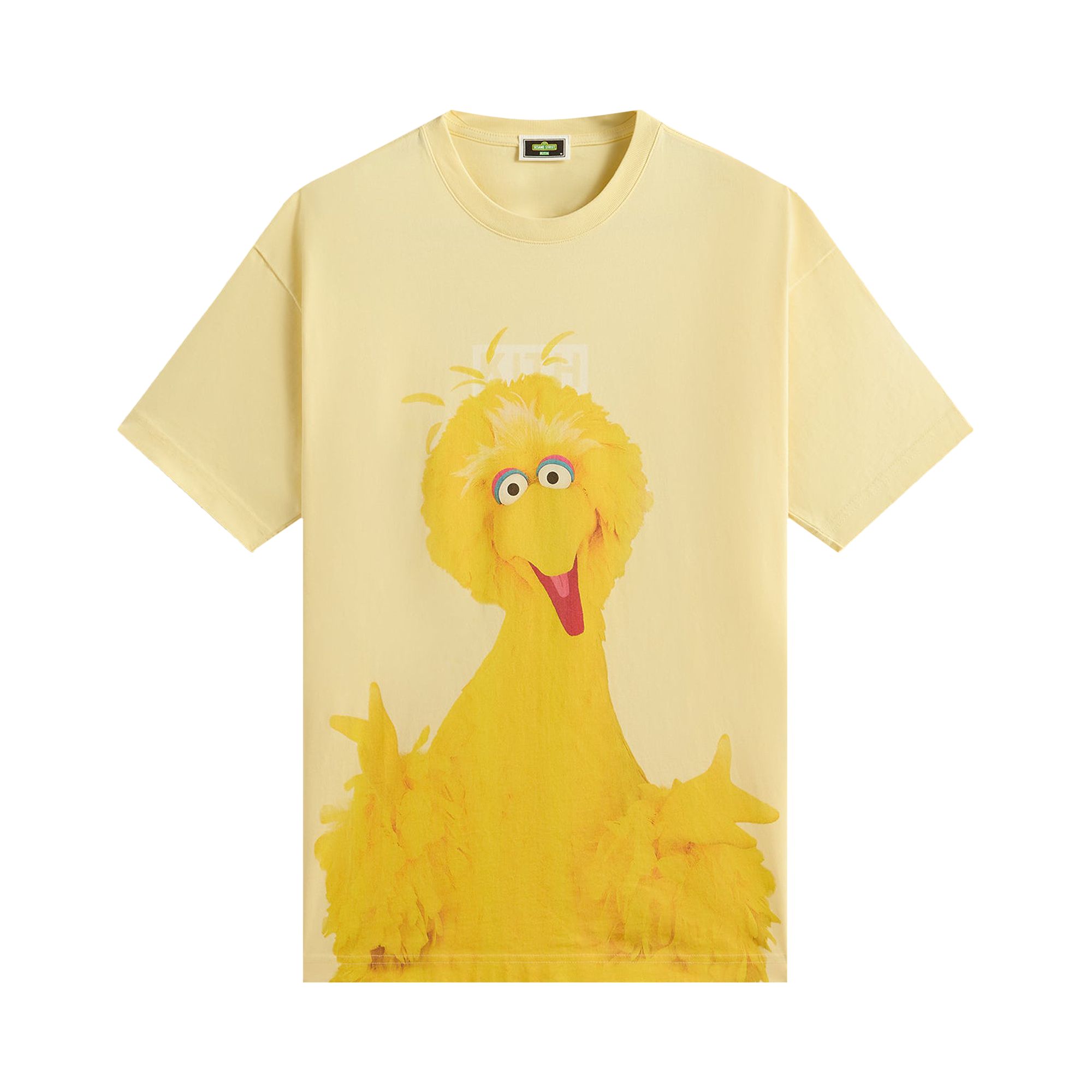 Pre-owned Kith X Sesame Street Big Bird Tee 'sunrise' | Yellow | Men's Size Xxl