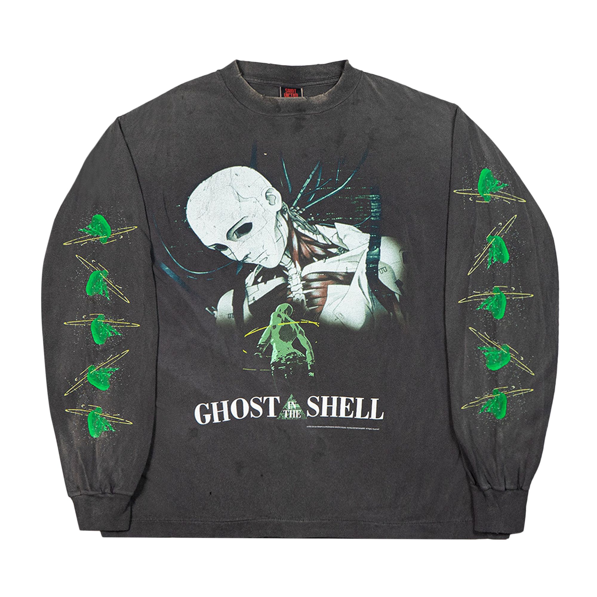 Pre-owned Saint Mxxxxxx Gits Long-sleeve T-shirt 'black'