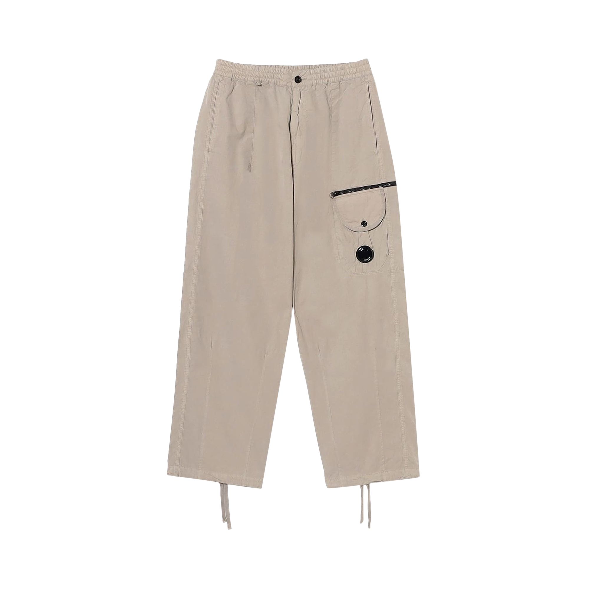 Pre-owned C.p. Company Microreps Boxy Lens Cargo Pants 'vintage Khaki' | Green | Men's Size 52
