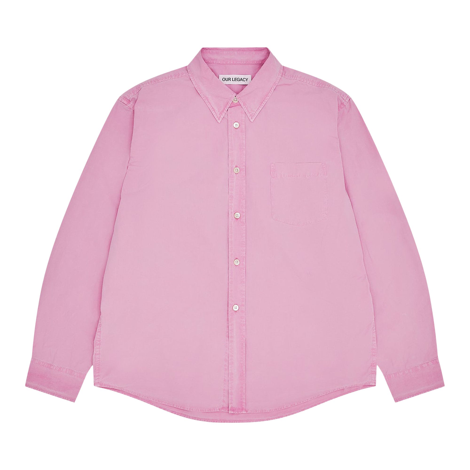 Pre-owned Our Legacy Beyond Bouble Breasted Shirt 'pink' | Men's Size 52