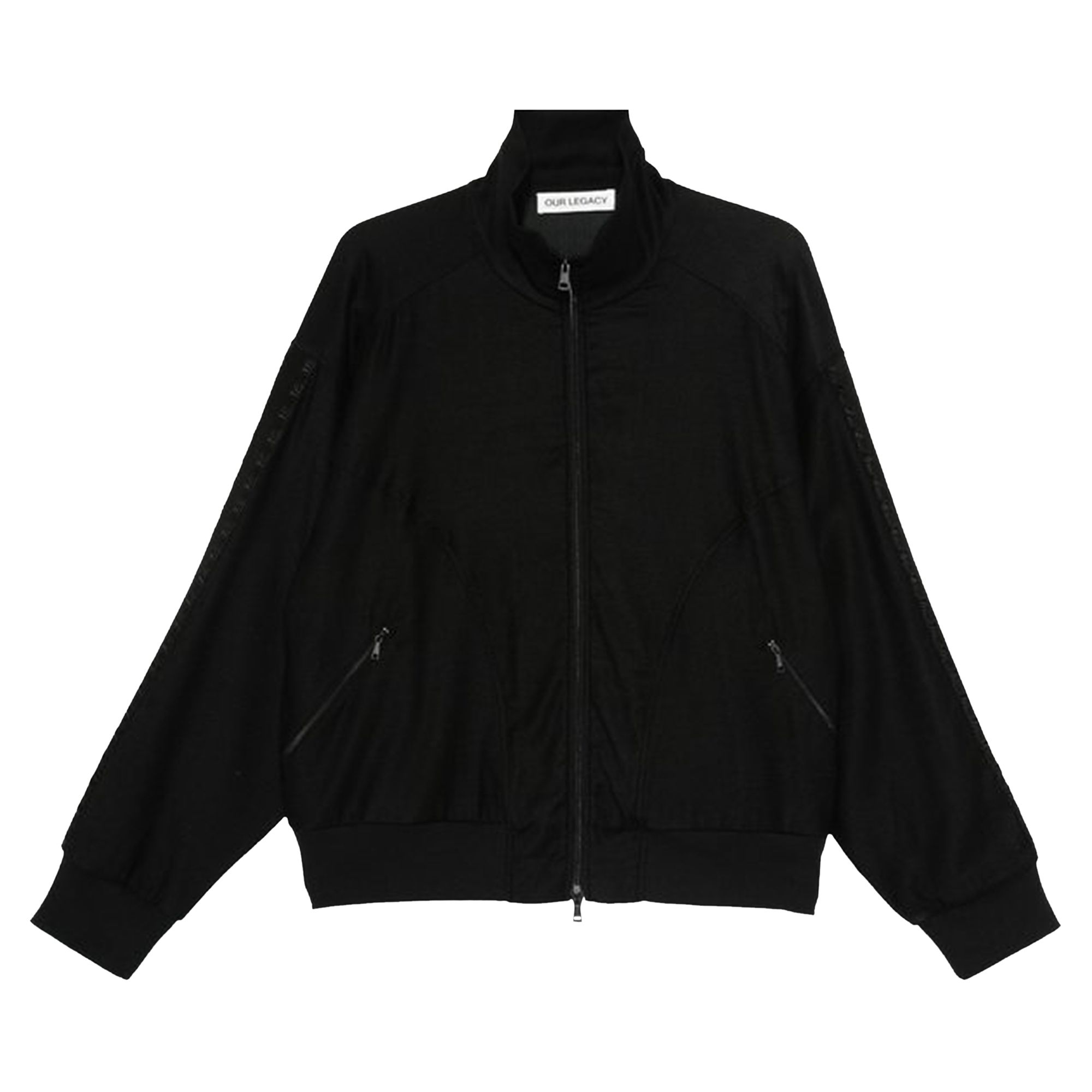Pre-owned Our Legacy Canvas Track Jacket 'black' | Men's Size 52