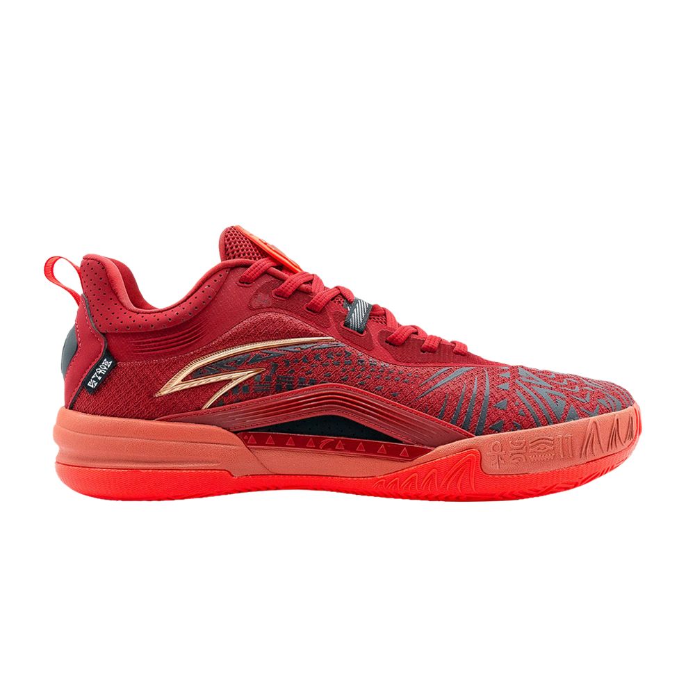 Pre-owned Anta Kai 1 Team 'red Black' | Men's Size 9