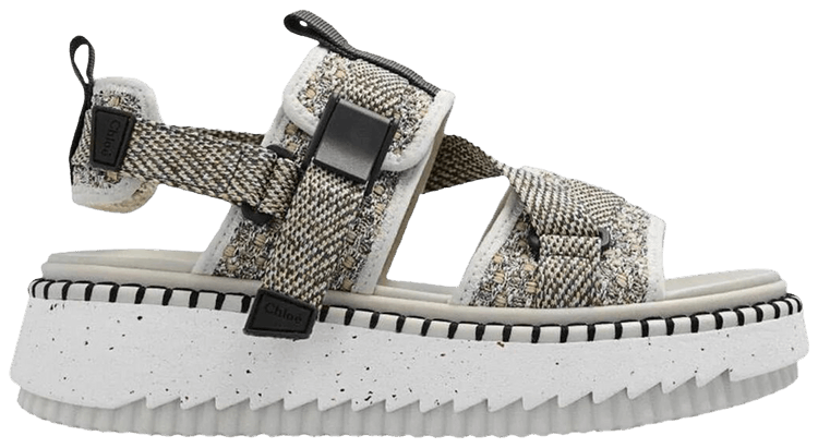 Chloe Wmns Lilli Platform Sandal Nomad Beige