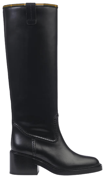 Barbour x Chloe Wmns Tall Boot Black