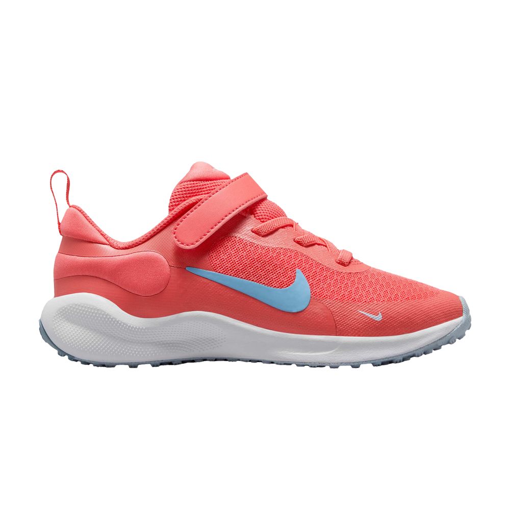 Nike Revolution 7 PS 'Magic Ember Psychic Blue' | Orange | Kid's Size 12.5 - FB7690-800