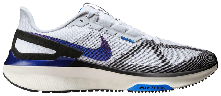 Nike Air Zoom Structure 25 White Black Photo Blue