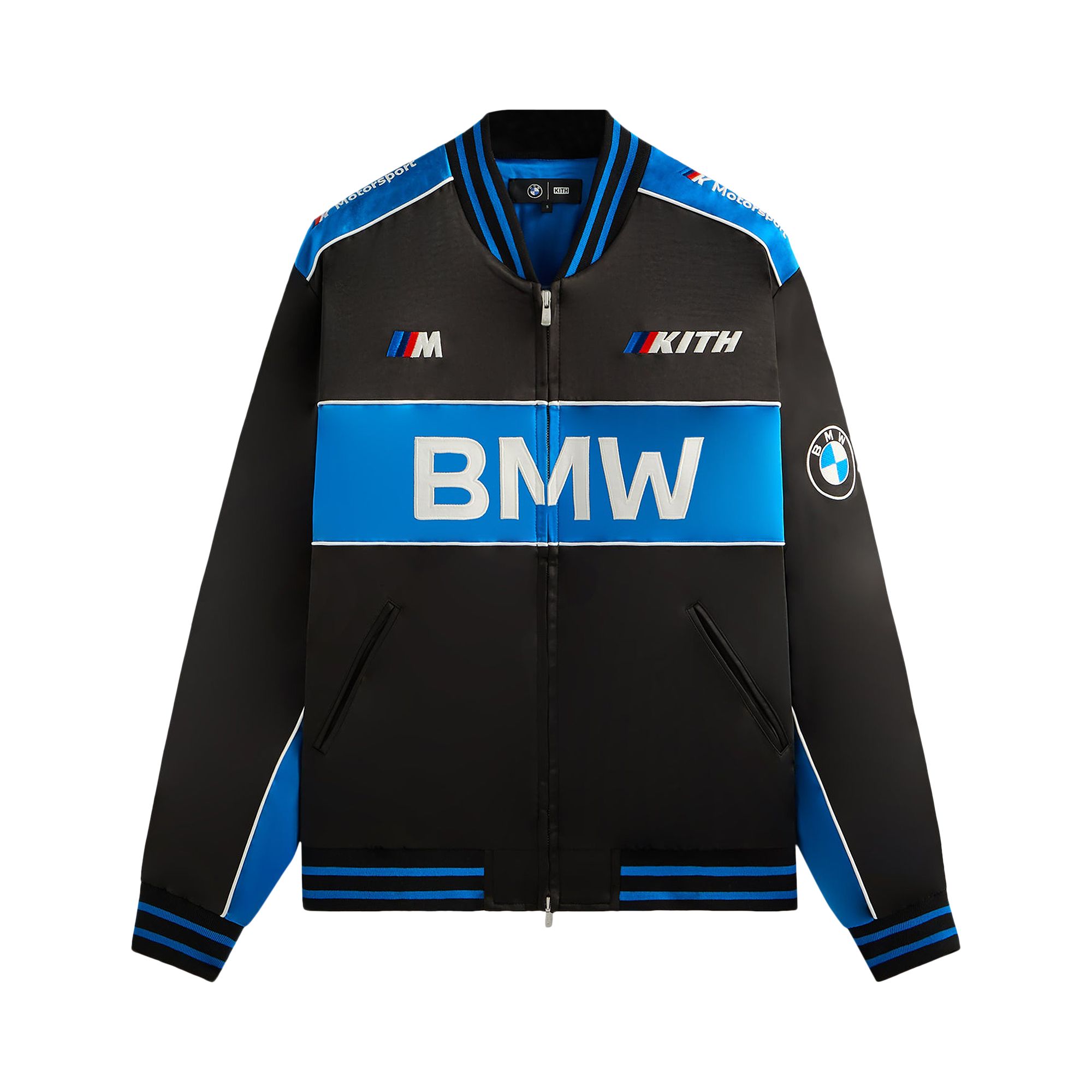 Pre-owned Kith X Bmw Souvenir Moto Jacket 'black' | Men's Size L