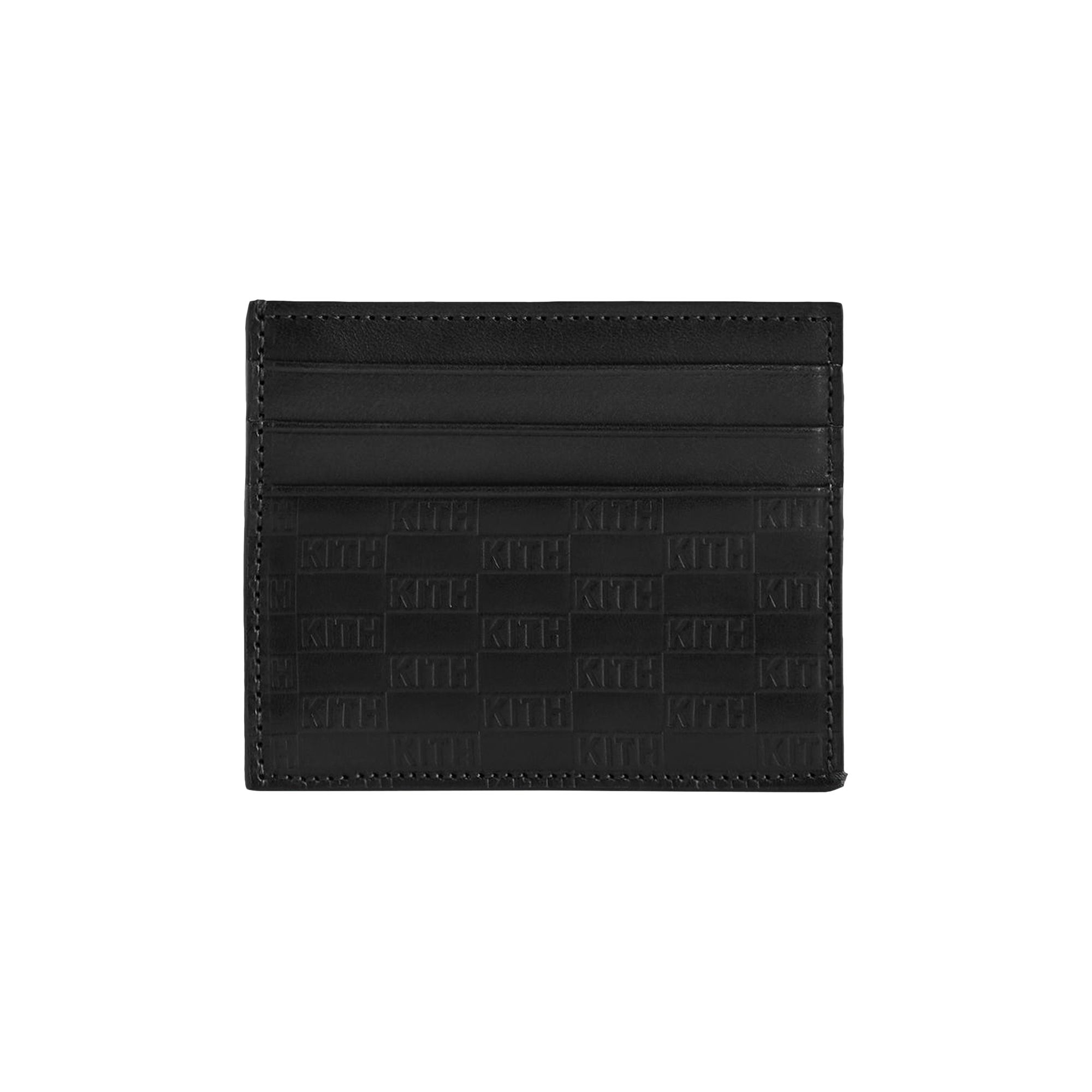Pre-owned Kith Monogram Card Holder 'black' | Men's Size Onesize