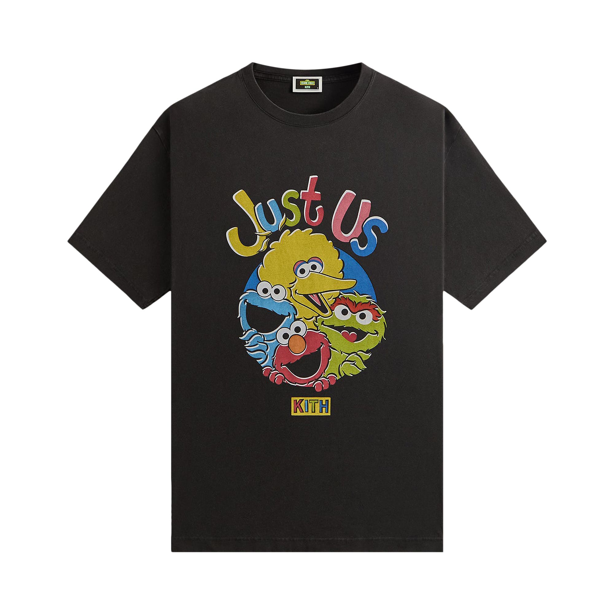 Pre-owned Kith X Sesame Street Just Us Vintage Tee 'black' | Men's Size L