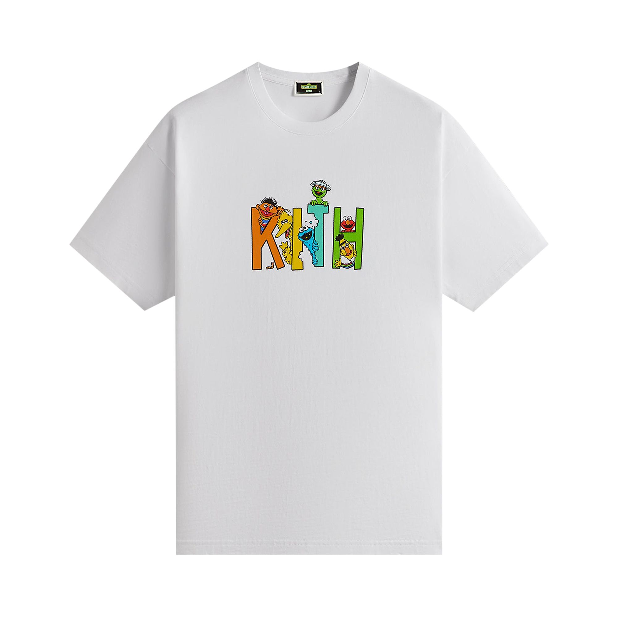 Pre-owned Kith X Sesame Street Tee 'white' | Men's Size Xl