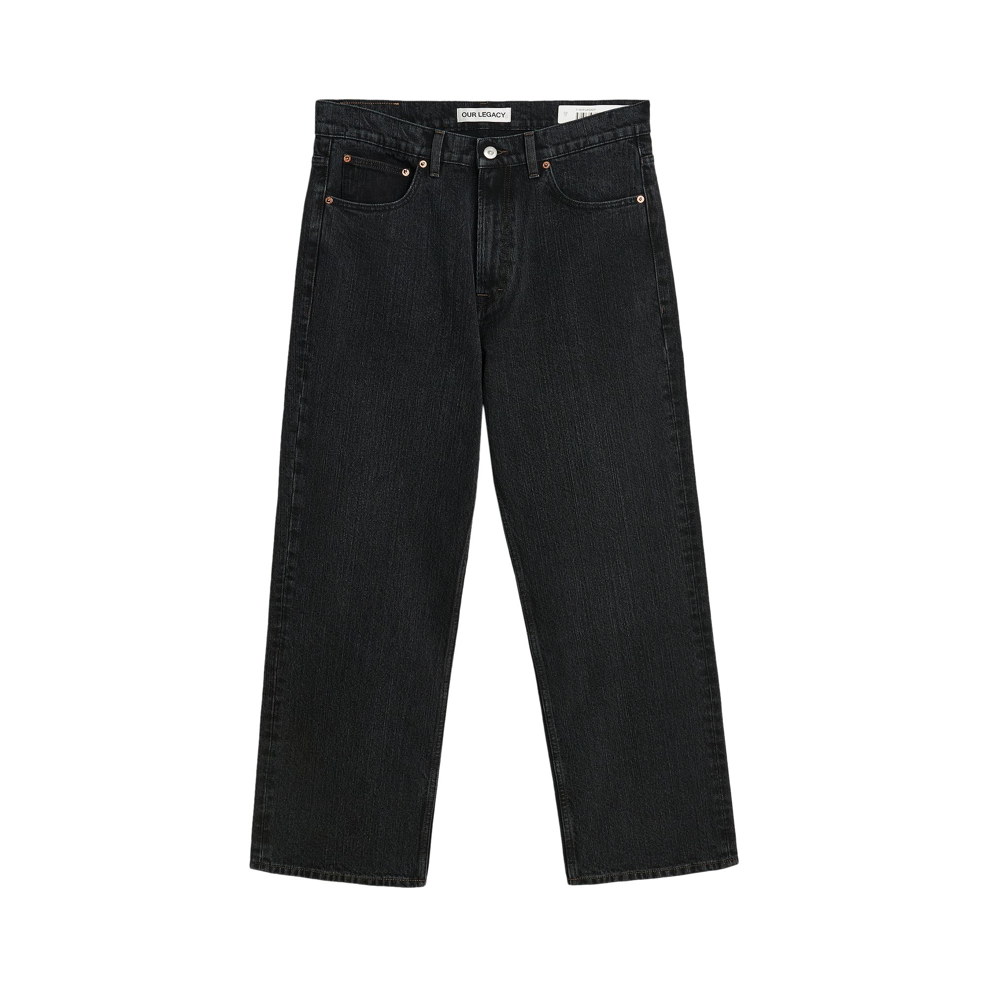 Pre-owned Our Legacy Third Cut Jeans 'black' | Men's Size 52