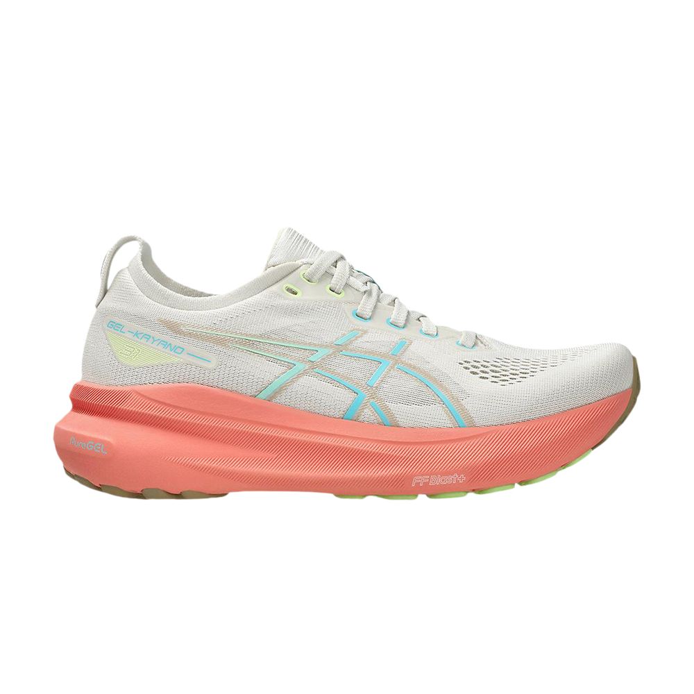 Pre-owned Asics Wmns Gel Kayano 31 'birch Energy Aqua' | Grey | Women's Size 7