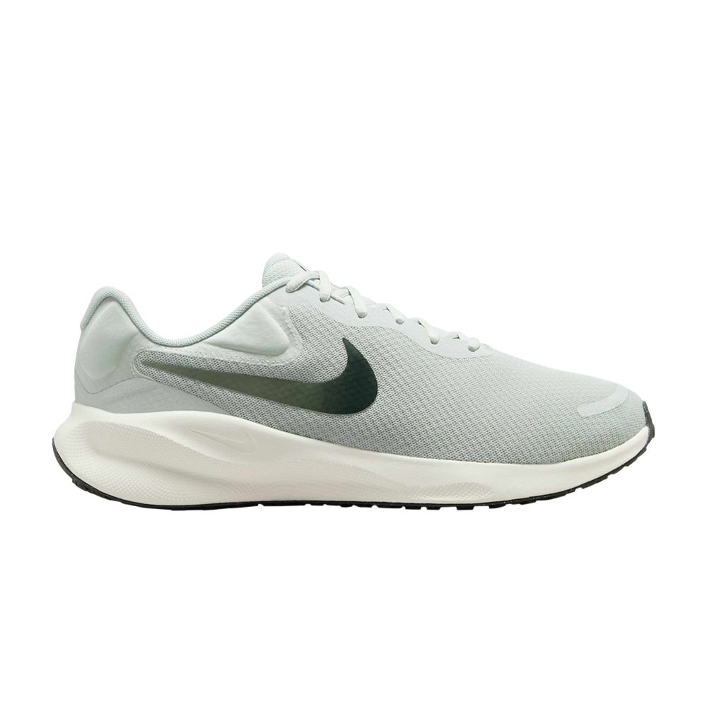 Nike Revolution 7 Extra Wide 'Light Silver' | Green | Men's Size 9.5 - FB8501-003