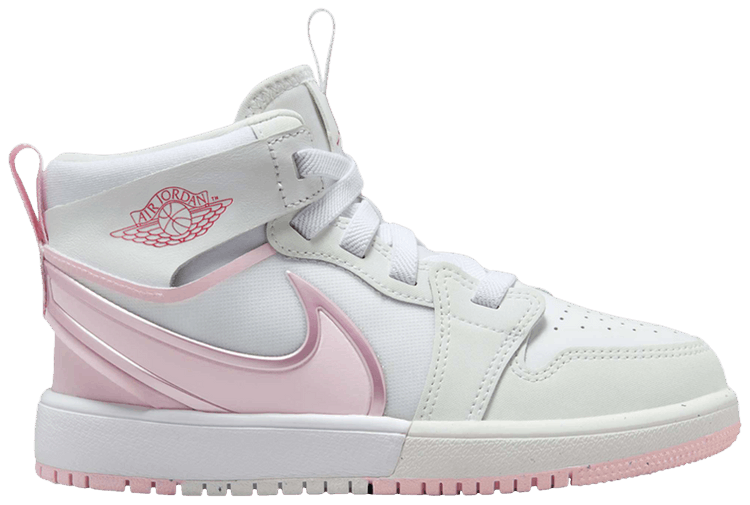 Size 12.0 Air Jordan 1 Mid RM EasyOn PS 'White Pink Foam'