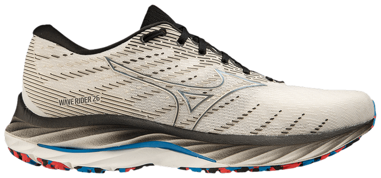 Mizuno Wave Rider 28 Snow White Indigo