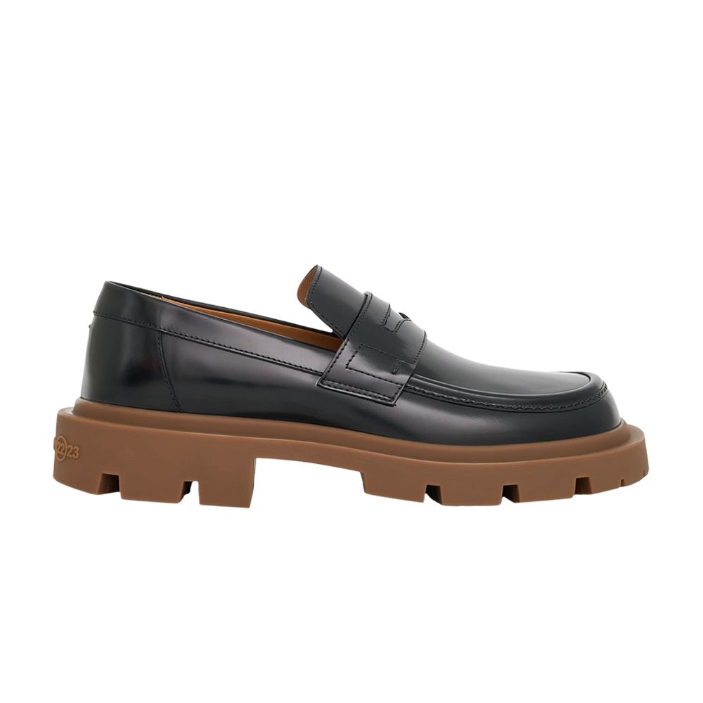 Pre-owned Maison Margiela Wmns Ivy Loafers 'black Honey' | Women's Size 35