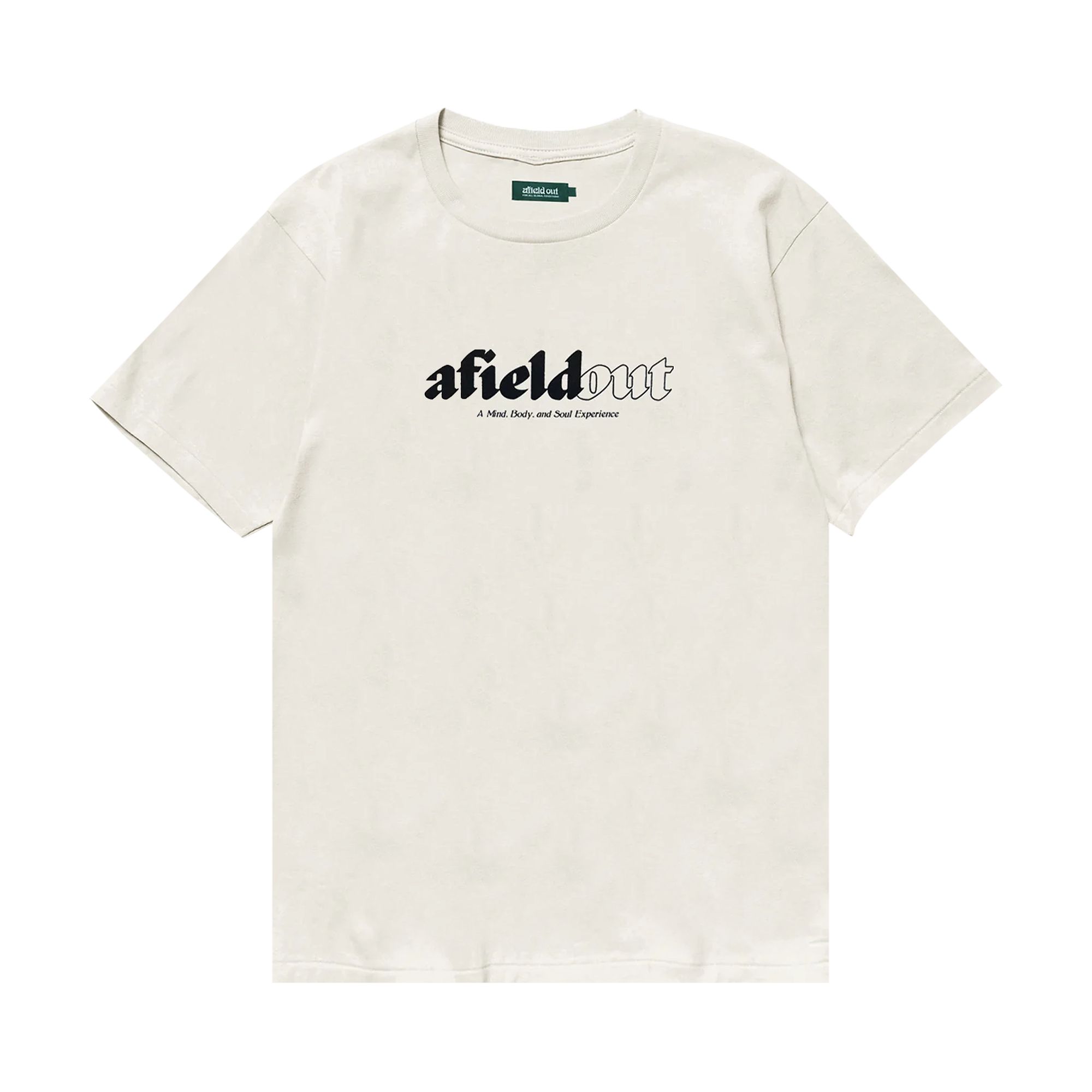 Pre-owned Afield Out Invigorate T-shirt 'bone' | Cream | Men's Size S