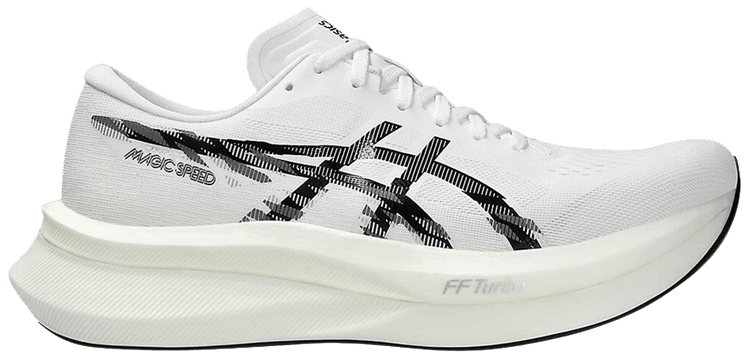 Asics Magic Speed 4 Wide White Black