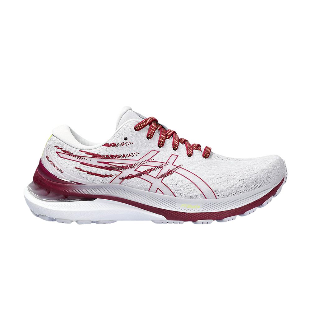 Asics Wmns Gel Kayano 29 Platinum 'Lilac Hint Dried Berry' | White | Women's Size 7.5 - 1012B480-020