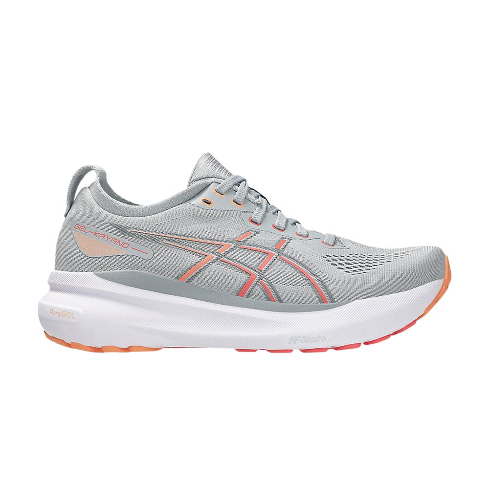 Pre-owned Asics Wmns Gel Kayano 31 Wide 'piedmont Grey Papaya' | Women's Size 6.5