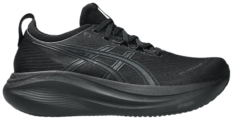 Asics Wmns Gel Nimbus 27 Wide Black Graphite Grey