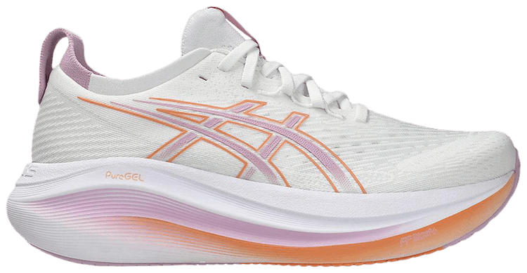 Asics Wmns Gel Nimbus 27 Wide White Light Ube