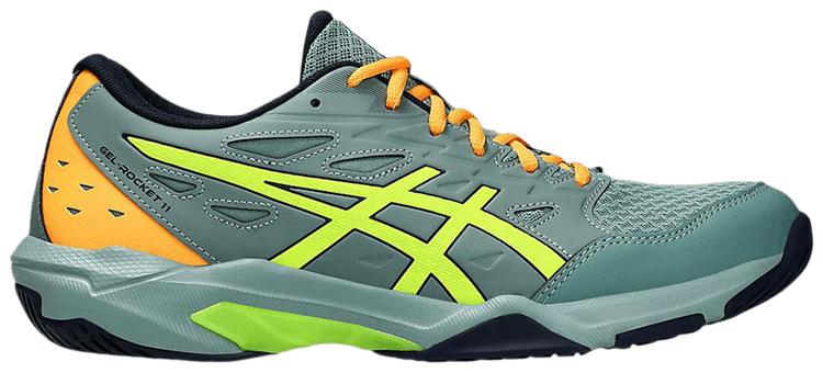 ASICS Gel Rocket 11 Celadon Safety Yellow