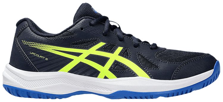 ASICS Upcourt 6 GS Midnight Safety Yellow