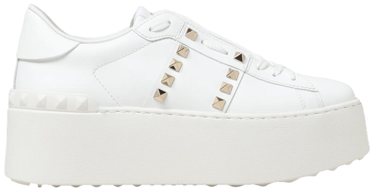 VALENTINO NO.11 スニーカー ROCKSTUD UNTITLED S0GG8 BHS 0BO Buy Valentino Wmns Rockstud Platform 'Untitled - White