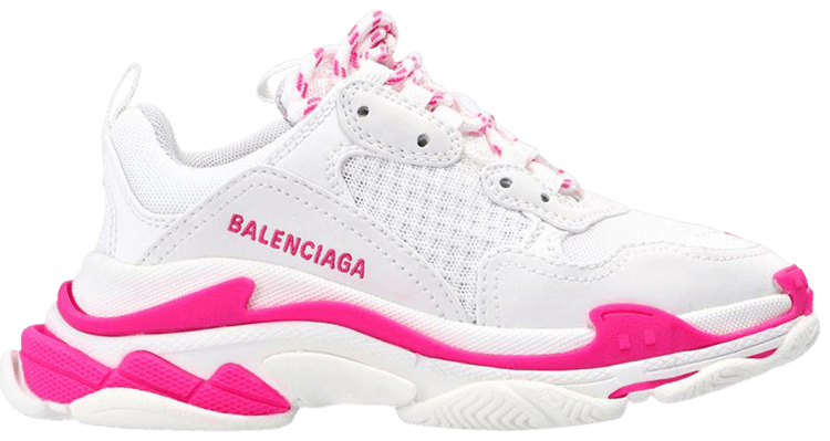 Balenciaga Triple S Sneaker White Fluo Pink