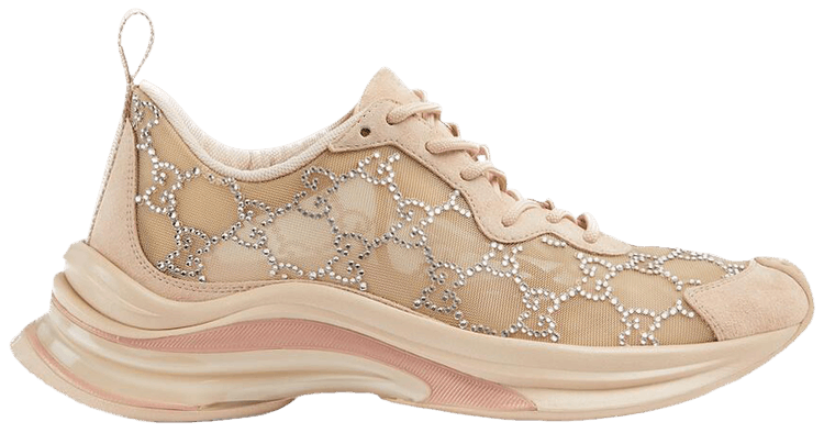 Buy Gucci Wmns Run Sneaker 'GG Crystal - Light Powder