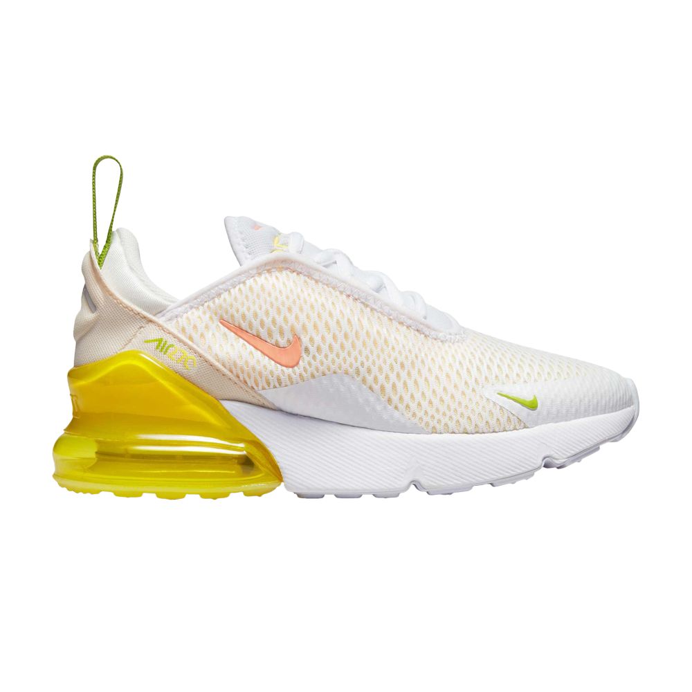 Nike Air Max 270 PS 'White Yellow Strike' | Kid's Size 3 - DV2201-100