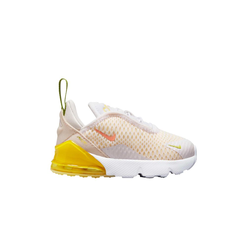 Nike Air Max 270 TD 'White Yellow Strike' | Infant Size 3 - DV2202-100