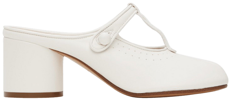 Maison Margiela Wmns Tabi Mary Jane Mule Marshmallow
