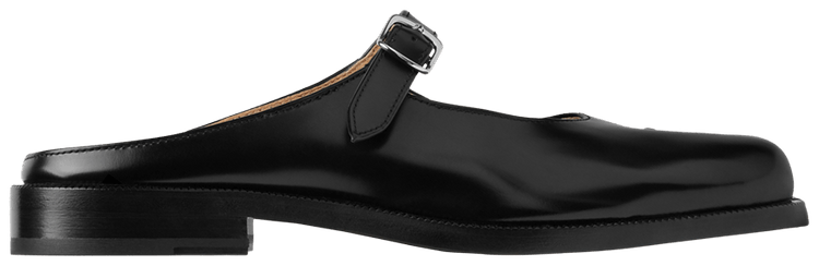 Maison Margiela Wmns Tabi City Loafer Buckled Mule Black