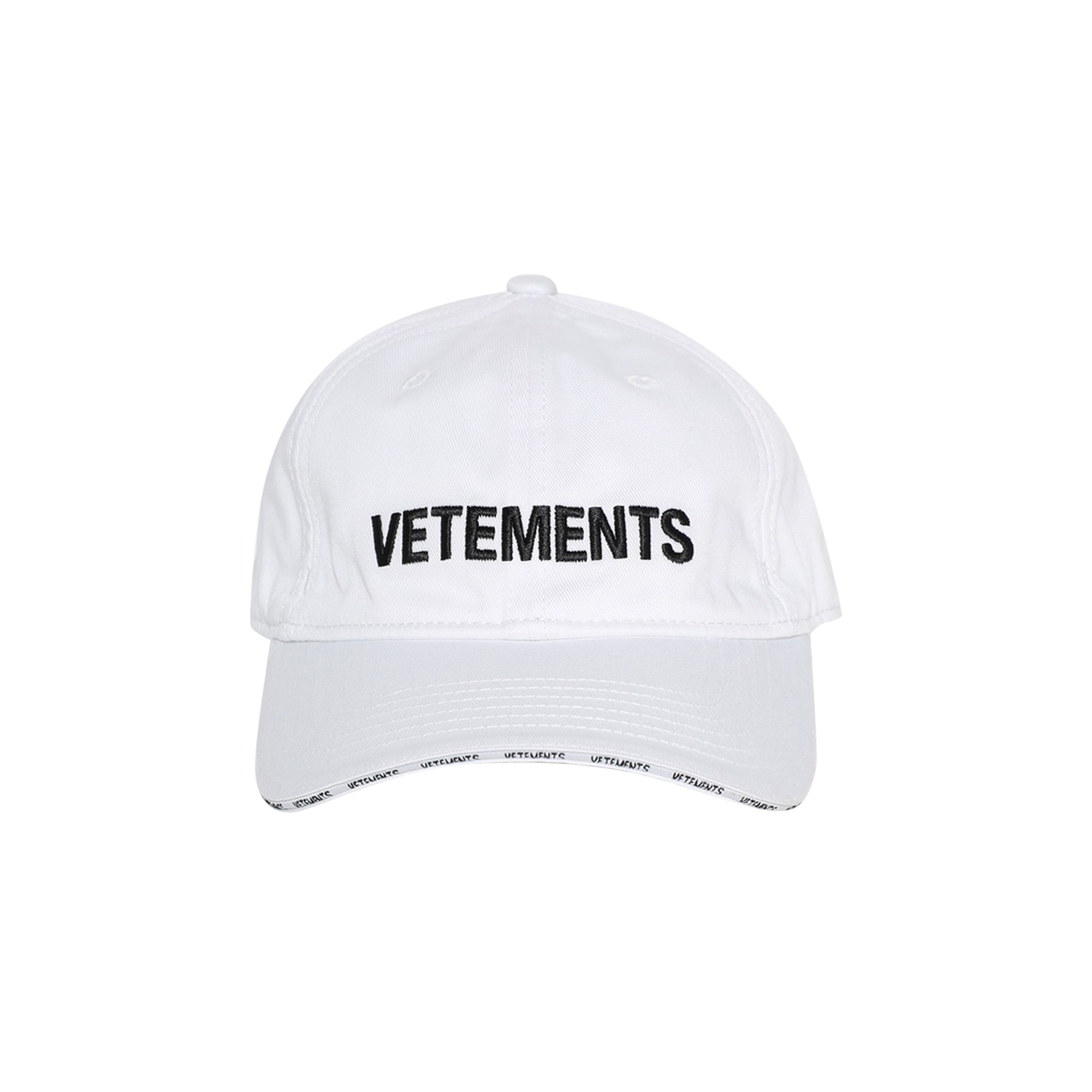 Pre-owned Vetements Logo Cap 'white' | Men's Size Onesize