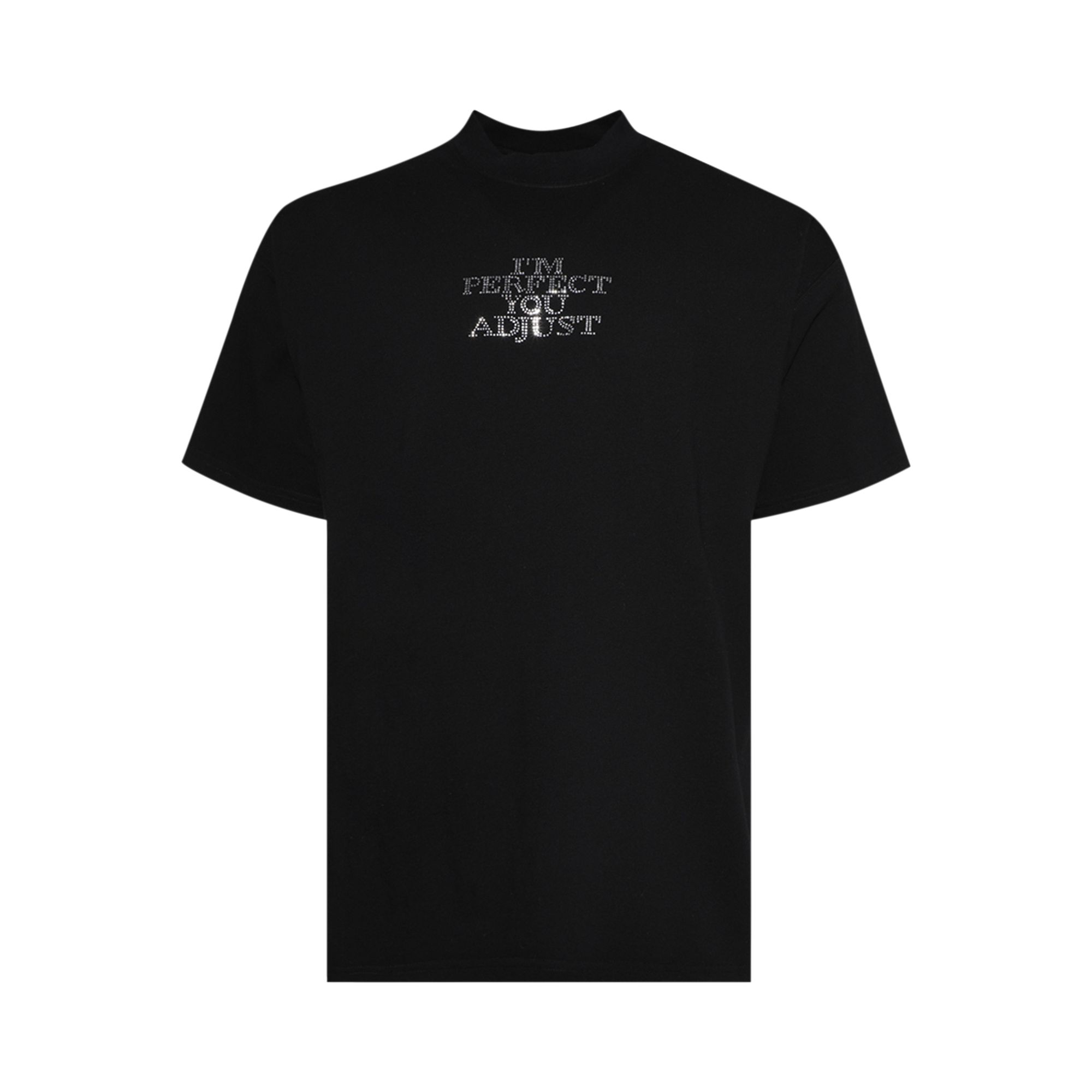 Pre-owned Vetements I'm Perfect You Adjust Regular T-shirt 'black' | Men's Size Xl