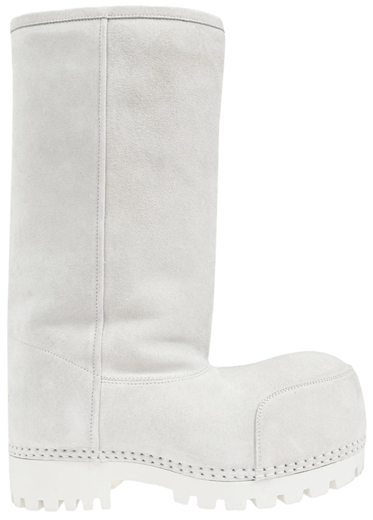 Buy Balenciaga Wmns Alaska Fur High Boot 'White' - 802177 WBFC1 9000 | GOAT