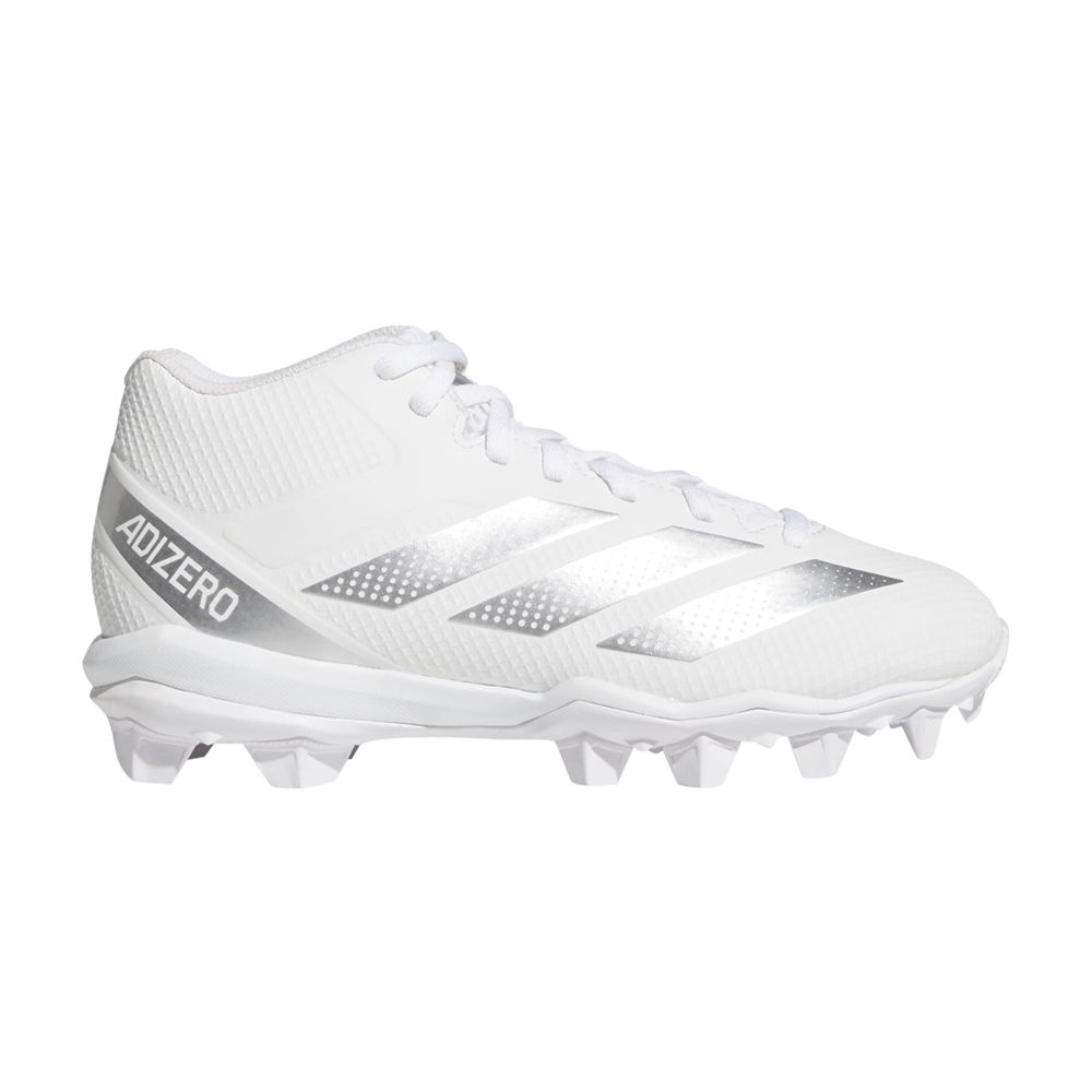 adidas Adizero Impact.2 Molded K 'White Silver Metallic' | Kid's Size 13 - IF9350