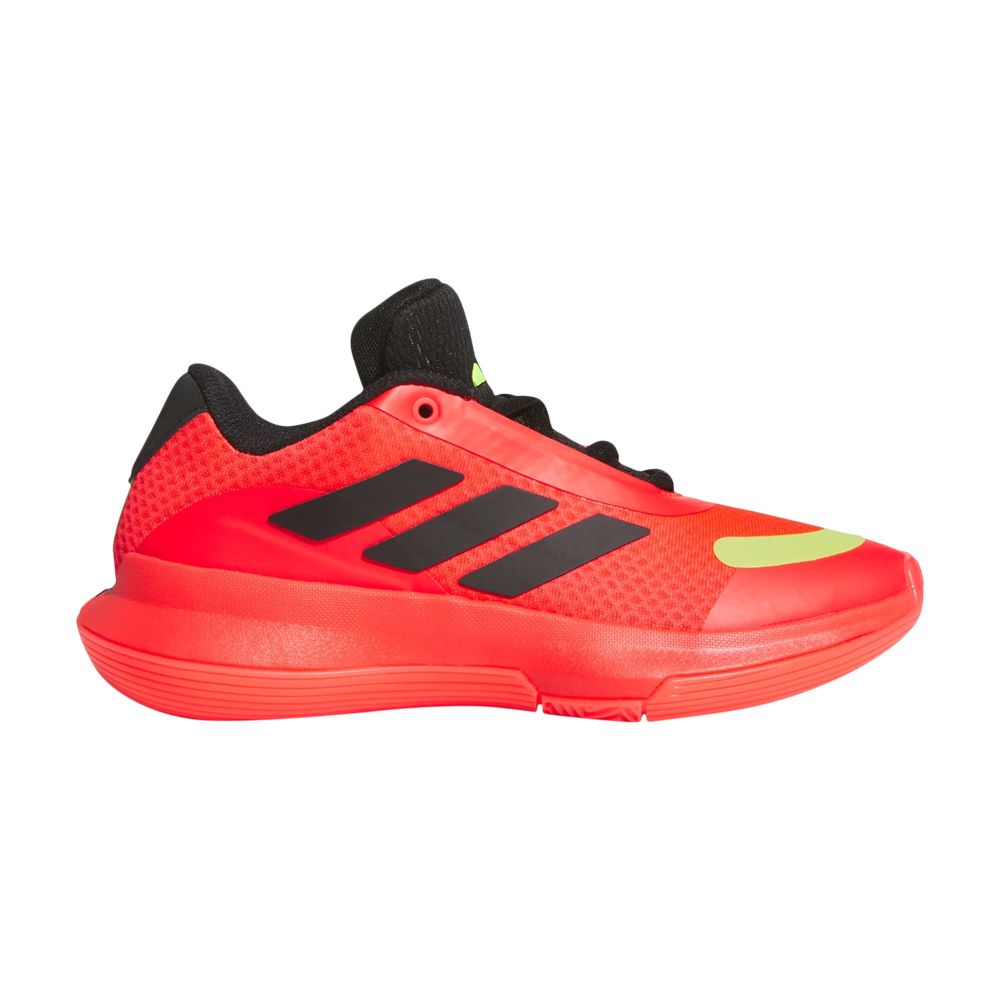 adidas BB Legends Low J 'Lucid Red Black Lemon' | Kid's Size 3.5 - JH6613