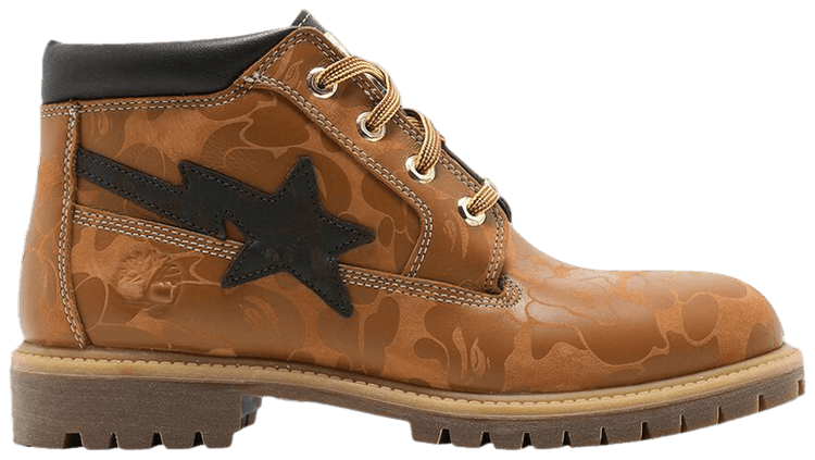 Timberland BAPE x Chukka Classic Boot Wide Wheat