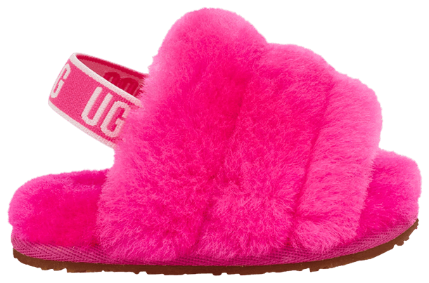 UGG Fluff Yeah Slide Toddler Rock Rose