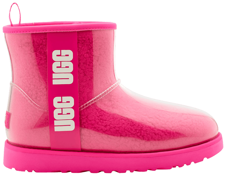 UGG Wmns Classic Clear Mini Rock Rose