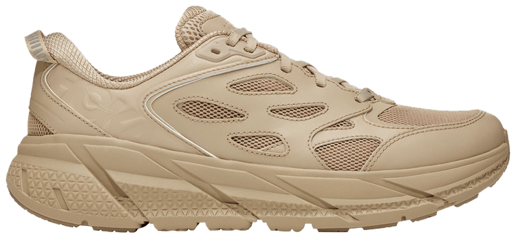 HOKA Clifton L Oxford Tan Dune