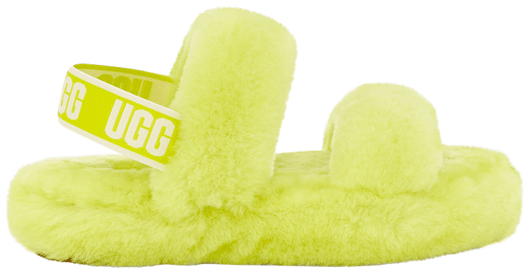 UGG Oh Yeah Slide Kids Sulfur