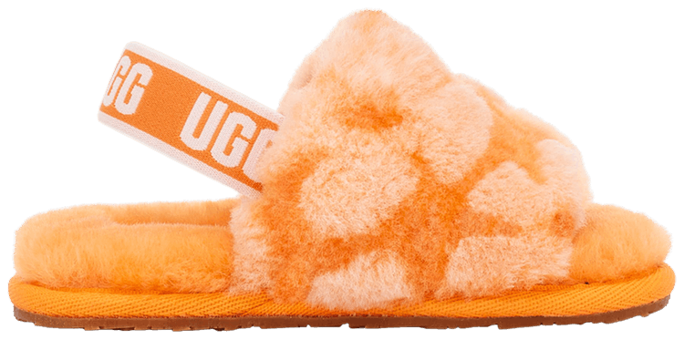 UGG Fluff Yeah Slide Toddler California Poppy
