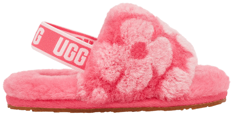 UGG Fluff Yeah Slide Toddler Strawberry Sorbet